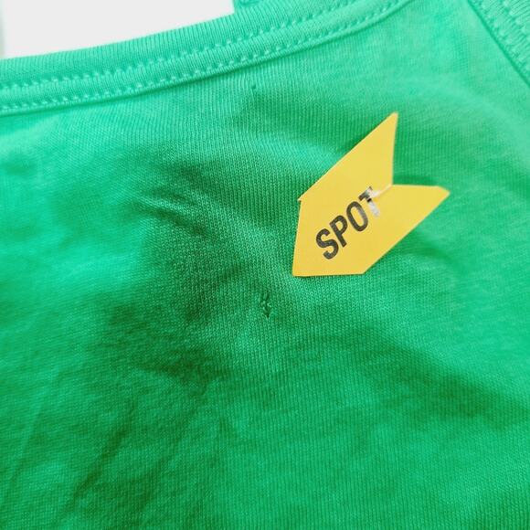 FRAME Cami Tank Dress in Grass Green XS - Picture 12 of 13